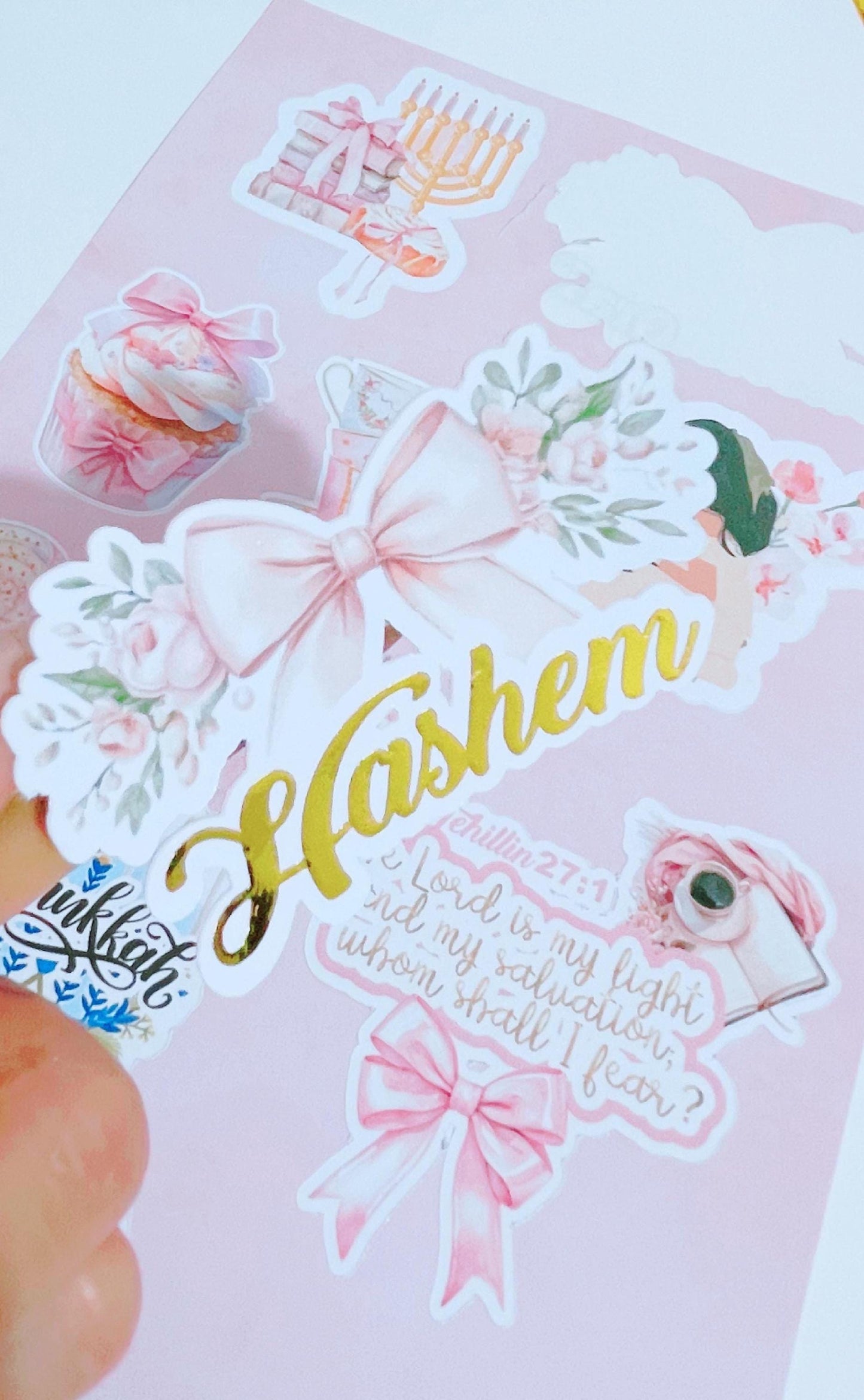 STICKERS Rom-Com • Chanukah • TY Hashem