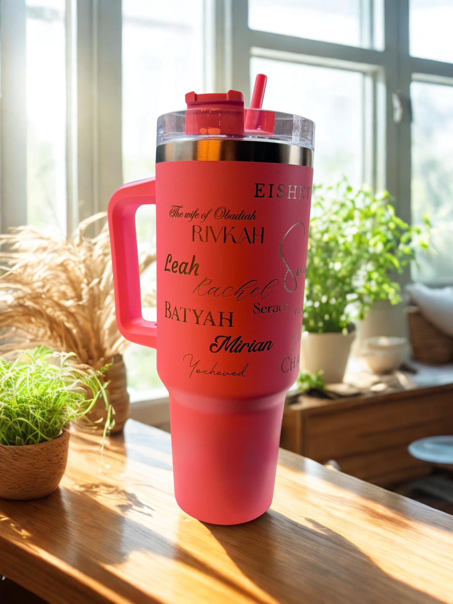 Proverbs 31 Woman of Valor – Eishet Chayil Personalized Tumbler | Biblical Women Cup | Custom Name | Jewish Gift for Her