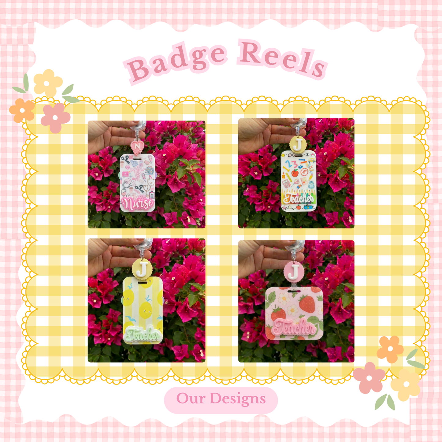 Personalized Badge Reels & Badge Buddies