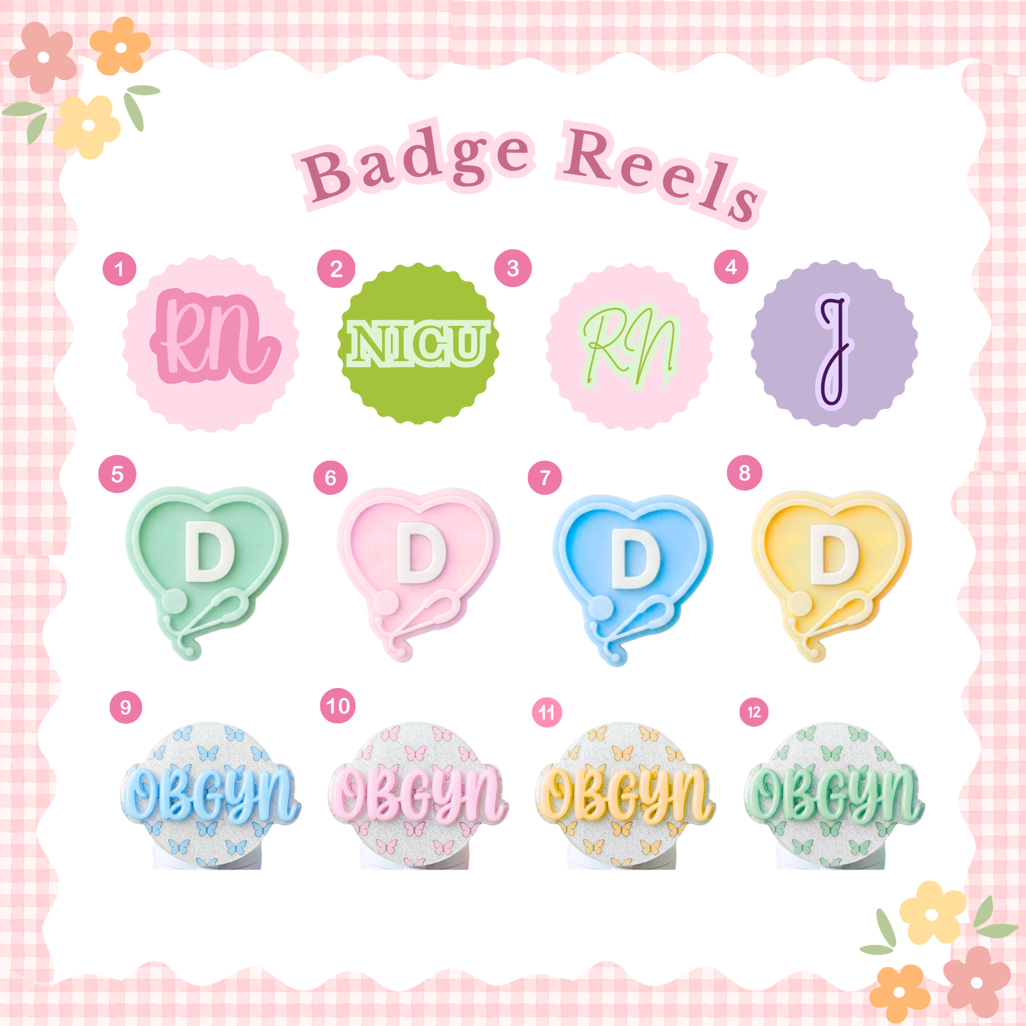 Personalized Badge Reels & Badge Buddies