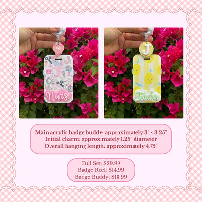 Personalized Badge Reels & Badge Buddies