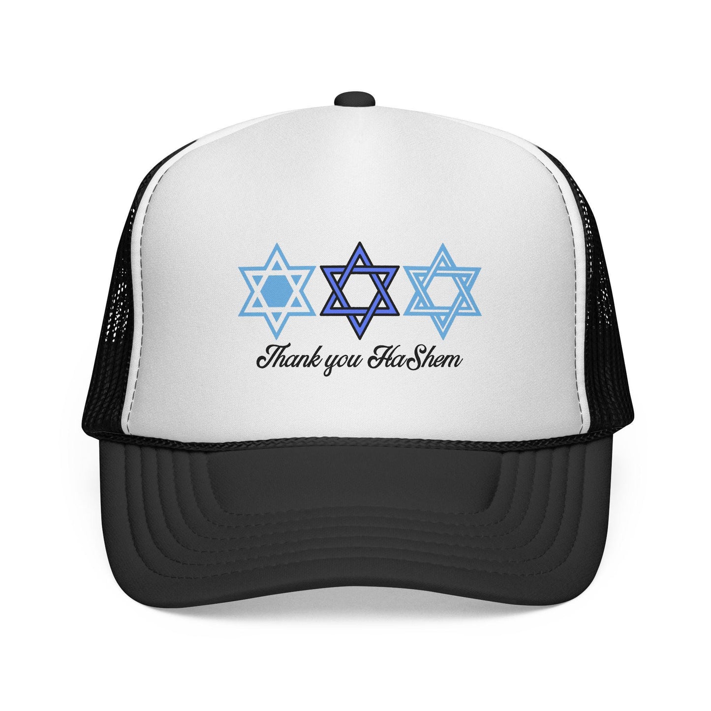Thank You Hashem Trucker Cap | Star of David Mesh Hat