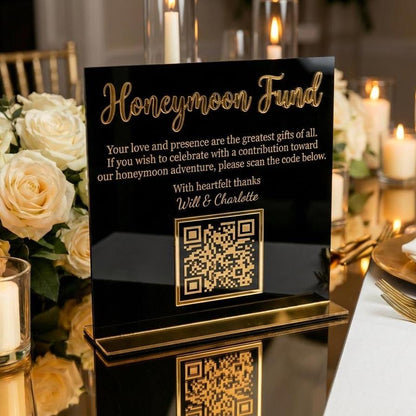 Acrylic Wedding Sign Bundle: Welcome, Guest Book, Cards Gifts, Honeymoon Fund